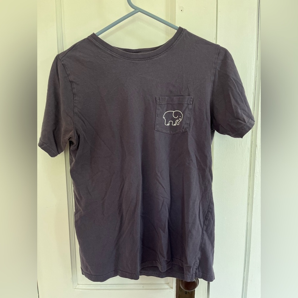 Ivory Ella Purple T-Shirt with Pocket